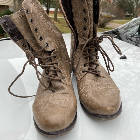 Steve Madden combat troopa boot - Picture 2 of 3